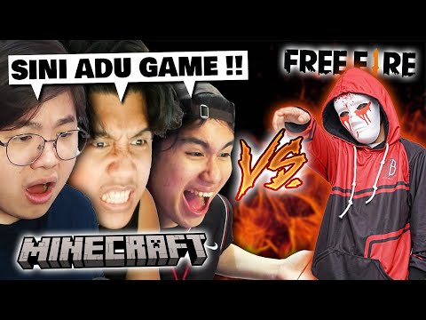 Apa Yang Terjadi Kalau Youtuber Minecraft Debat Sama Youtuber Free Fire ??