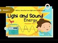 Light and Sound Energy Concepts