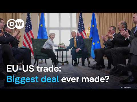 YouTube video thumbnail: US-EU Trade Deal Settled at 15% as the Approaching Deadline Was Looming