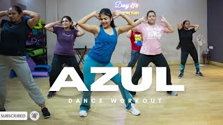 AZUL- Dance Fitness Workout | Easy STEPS to burn full body fat🔥| Deevy Fit