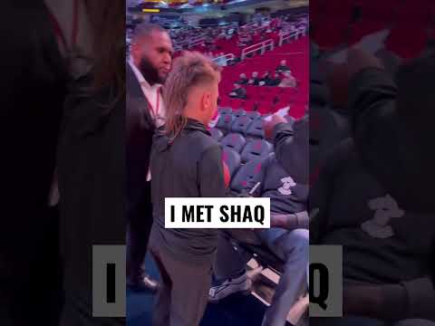 BABY GRONK MEETS SHAQ