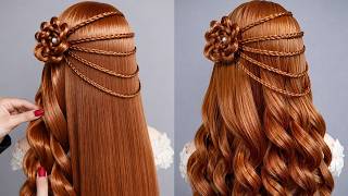 Latest Hairstyles! Top 2 Easy And Unique Hairstyles For Long Hair | New Half Up Half Down Hairstyles