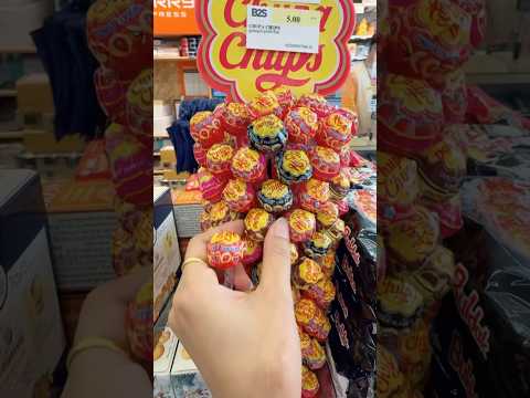 อยากกินอมยิ้มช็อคกาจุุ๊บ🍭#ลูกอม #chupachup