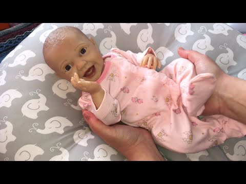 Changing Kinby Reborn Baby Doll into Princess Sleeper