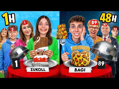 KTO ZJE WIĘCEJ ULUBIONYCH SŁODYCZY 100 INFLUENCERÓW!