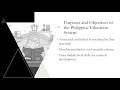 Philippine Education System Overview