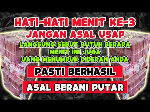 HANYA SAAT INI ❗Dzikir Mustajab Spesial Hari Selasa Berkah, InsyaAllah Rezekimu Mengalir Deras