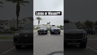 Would you get Lexus or Nissan? 🤔