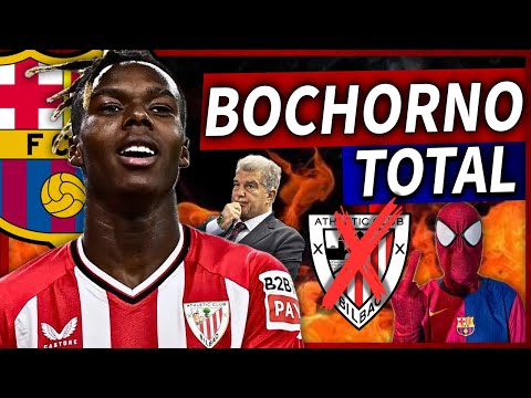 ¡GIRO TOTAL!🤯¡EL ATHLETIC se NIEGA a VENDER a NICO WILLIAMS al BARÇA!