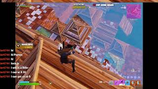 playing fortnite my gameplay is very brighjtg tbh