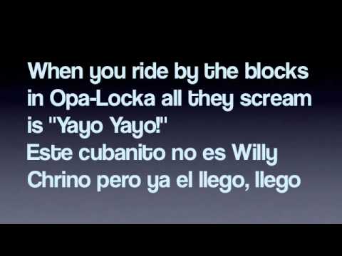 Fuego- Pitbull (Lyrics On Screen)