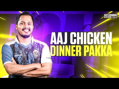 KYA AAJ CHICKEN DINNER HOGA??? BGMI LIVE WITH GODLIKE MEMBERS | FULL RUSH GAMEPLAY HAHAHH