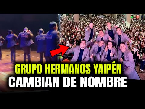 HERMANOS YAIPEN DECIDIÓ CAMBIAR EL NOMBRE DEL GRUPO TRAS 25 AÑOS DE FUNDACIÓN
