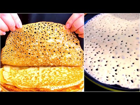 Блины 3 стакана! Самые ТОНКИЕ и АЖУРНЫЕ! Обалденные Домашние Блины Блинчики
