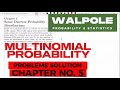 Multinomial Probability Concepts