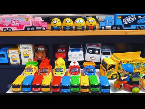 ASMR & Unboxing Truk Oleng ,Bus Telolet, Gadi Wala ,Minions & Carro