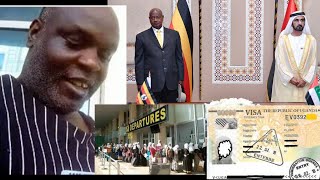 Bankuba kyeyo Charles Mwesigwa abizadde. UAE esazizamu okuwa bana Uganda Visa.