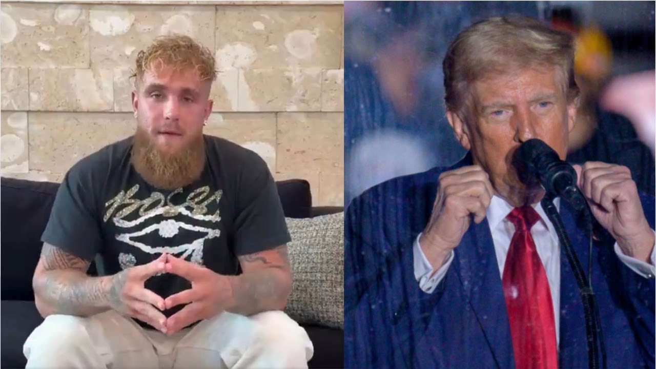 ‘Save America’: YouTuber Jake Paul endorses Donald Trump for president