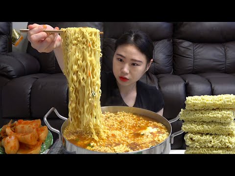 진라면 먹방 MUKBANG