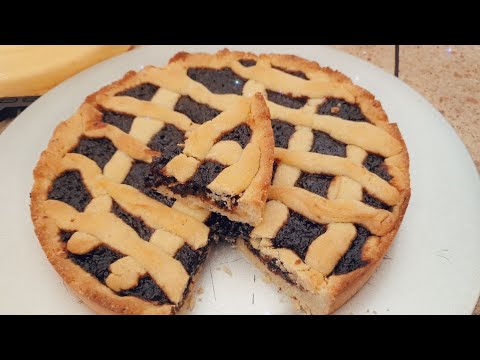 Crostata di marmellata croccante senza lievito