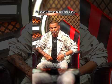 Shikhar Dhawan gets angry on the cast of being undiscipline