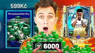 KOUPIL JSEM 6000FP v FC MOBILE 😱 A TOHLE MI PADLO WTF!!!