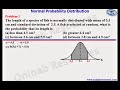 Normal Distribution Concepts and Applications