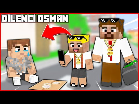 ARDA VE EFEKAN ZENGİN OLDU, OSMAN DİLENCİ! 😱 - Minecraft ZENGİN FAKİR HAYATI