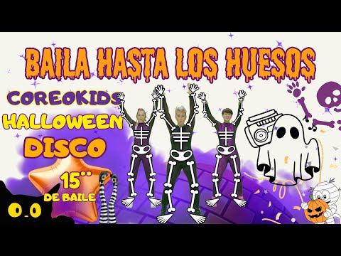 🧙🏽🎃👻COREOKIDS🧙🏽🎃👻 BAILA HASTA LOS HUESOS  EN TU FIESTA DE HALLOWEEN (INCLUYE EL BAILE DEL CUERPO)