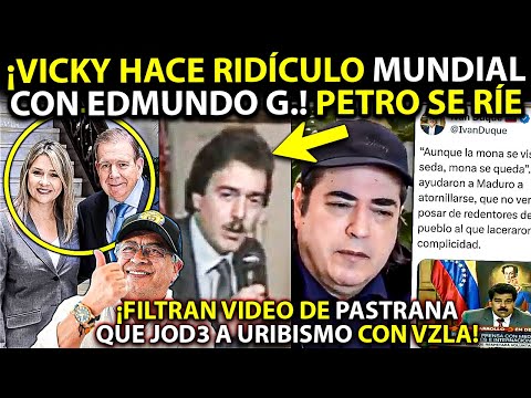 FILTRAN video ¡Vicky hace RIDÍCULO mundial con Edmundo! Pastrana apoyó dictadura. EXPLOTA TODO VZLA