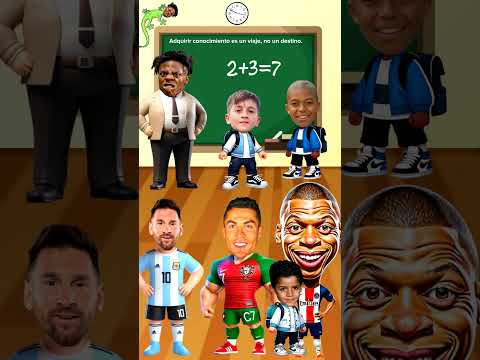 ¿El hijo más feo? 😳🔥 Ronaldo, Messi, Mbappé o IShowSpeed – ¡Tú decides! 🤔😂