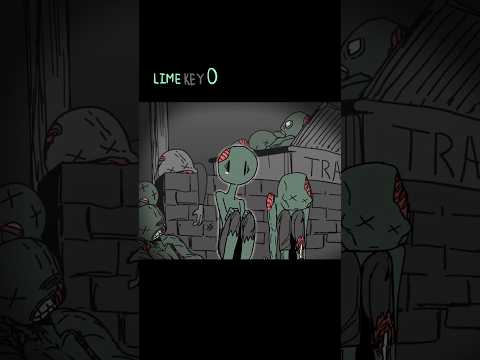 51. When a ZOMBIE feels lonely...🧟🧟🧟😢😢😢#odderic #animation #anime
