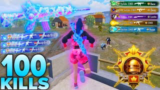 100 KILLS!😱REALLY All CONQUEROR PLAYERS LANDED in HERE🥵SAMSUNG,A7,A8,J4,J5,J6,J7,J2,J3,XS,A3,A4,A5