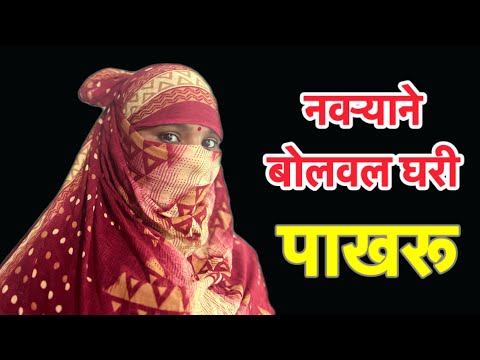 बायको गेली माहेरी नवऱ्याने घरी बोलवलं पाखरू #comedy