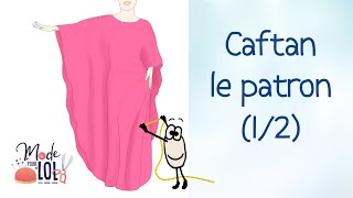 Patron de robe gratuit : Le Caftan (1/2) Tuto couture facile - HD