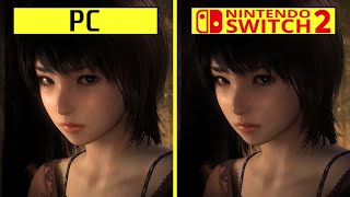 Fatal Frame 2 Remake Nintendo Switch 2 vs PC Early Graphics Comparison