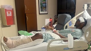 FRESH OUT OF SURGERY 👨🏽‍⚕️