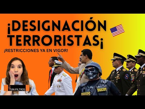 EEUU VA CONTRA EL CÁRTEL DE LOS SOLES