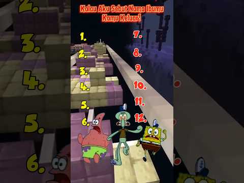 Aku Sebut Nama Ibumu ? Kamu keluar! #spongebob #patrick #squidward