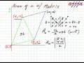 Calculating Triangle Area with Matrices