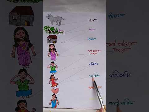 অবাগা জামাইবাবু 🤣🥰# seyal chechai jongole r ghore chechai bou # shorts # paper folding art 🎨 👌