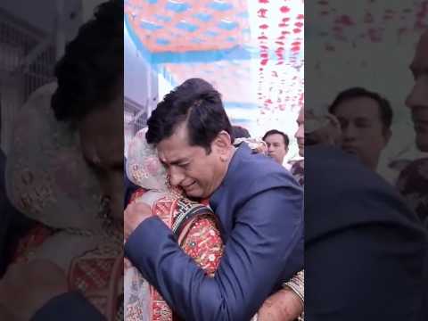 Babul kyon Chhod Teri bagiya Mujhe Ghar Piya Ka sajana hai 😭😭Vidai 😭#shorts