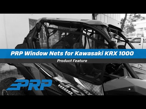 PRP Window Nets for Kawasaki KRX 1000