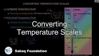Converting Temperature Scales