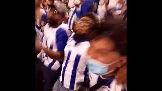 Celebración de gol con el que Honduras empezaba ganando a USA, todo sabemos el resto...