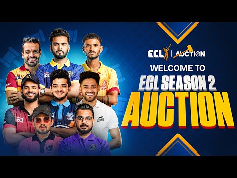 ECL Season 2 Player Auction ft. Elvish Yadav, Abhishek Malhan, Munawar Faruqui, Gaurav Taneja & more