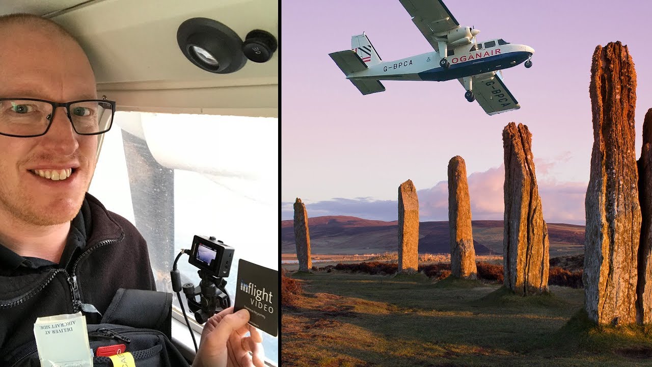 WORLD'S SHORTEST FLIGHT! Westray and Papa Westray with Loganair - Scotland's Airline!