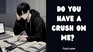 Midnight Study Session With Secret Crush [Boyfriend Roleplay] ASMR