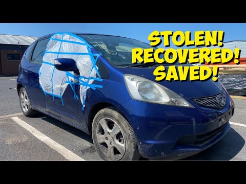 Stolen and Abandoned Honda deep clean!
