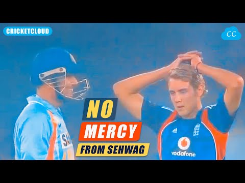 Sehwag Unleashed: Smacking Every England Bowler | Sachin's Reaction Was Priceless !!